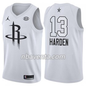 Camiseta Hombre Houston Rockets James Harden 13 2018 All Star Jordan Brand Blanco Swingman